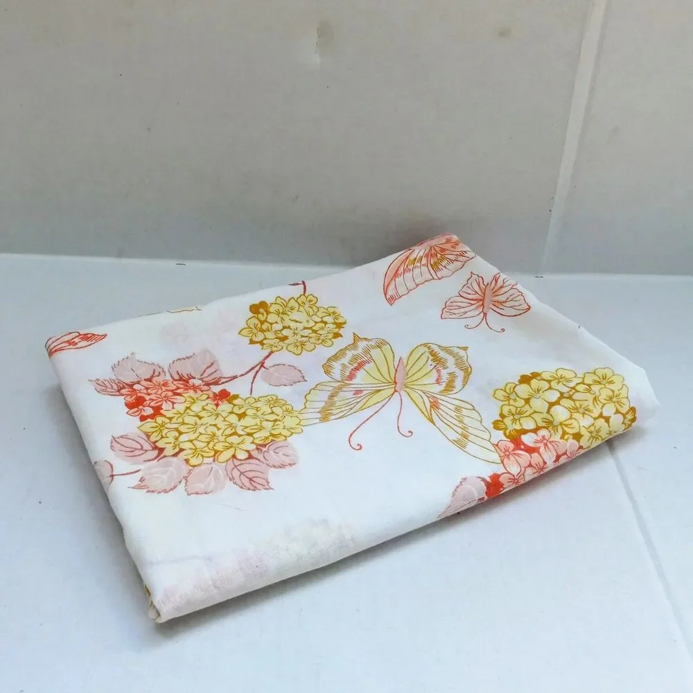 Vtg Cannon Monticello Firenzia Pillowcase-Queen Size 20